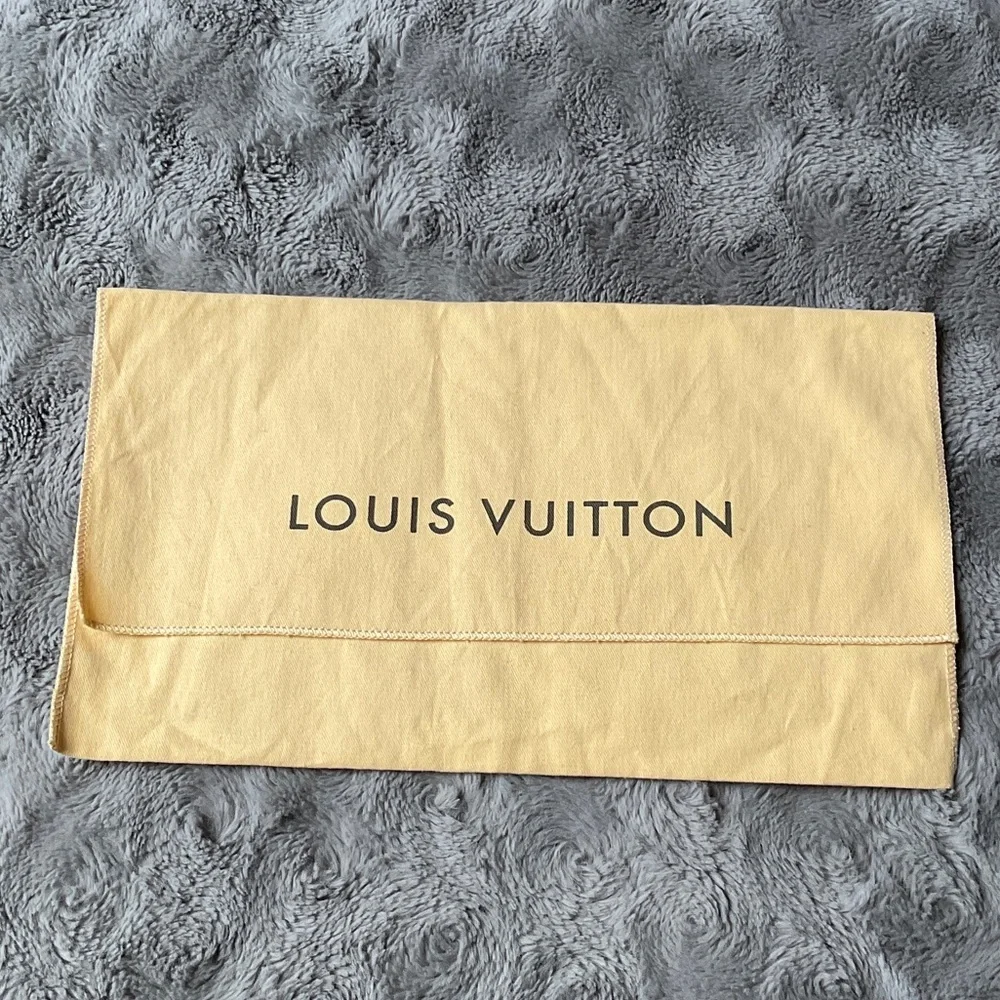 Louis Vuitton Pale Yellow Dust Bag with Logo